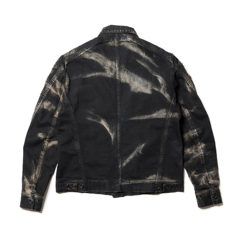 JULIUS 867BLM2-D Black / Breach Denim Jacket